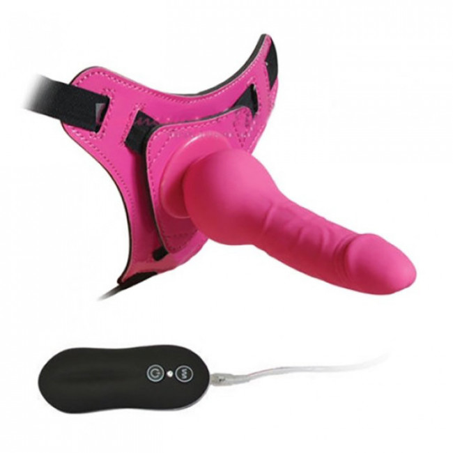 Страпон Harness с мощной вибрацией