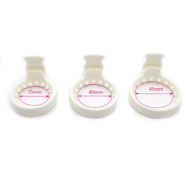 Кольцо с шипами для мужского пояса верности