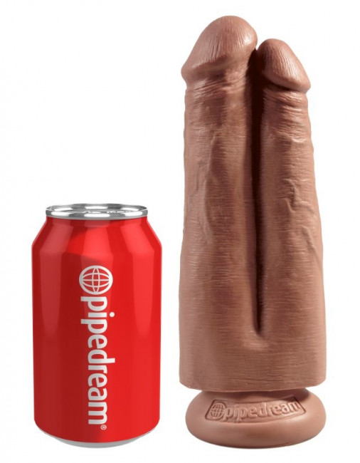 Фаллос реалистик сдвоенный на присоске