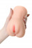 Реалистичный мастурбатор с двумя входами вагина и анус
