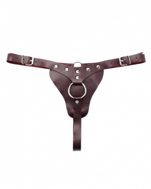 Женские трусики из натуральной кожи Женские трусики из натуральной кожи