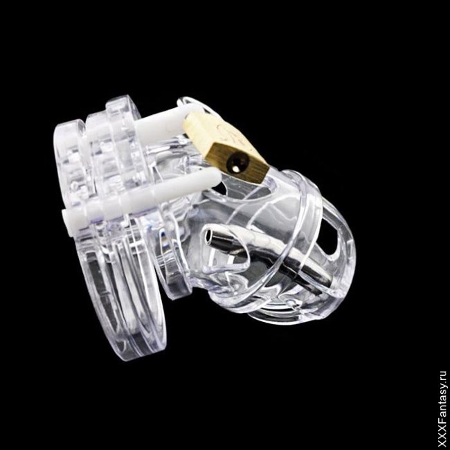 Прозрачная клетка на член