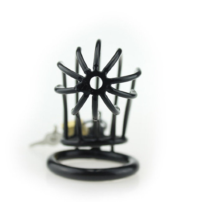 Клетка для члена из стали черного цвета Клетка для члена из стали черного цвета