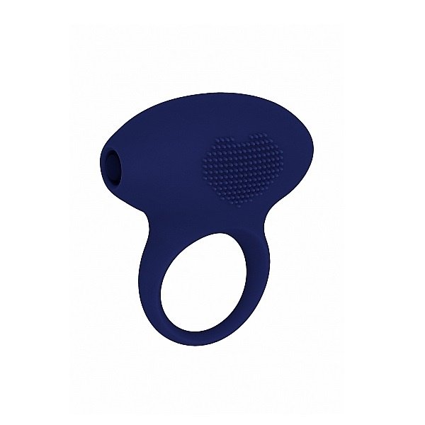 Кольцо с вибрацией из нежного силикона с усиками