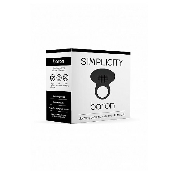 Кольцо с вибрацией из нежного силикона с усиками