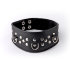 БДСМ ошейник из натуральной кожи