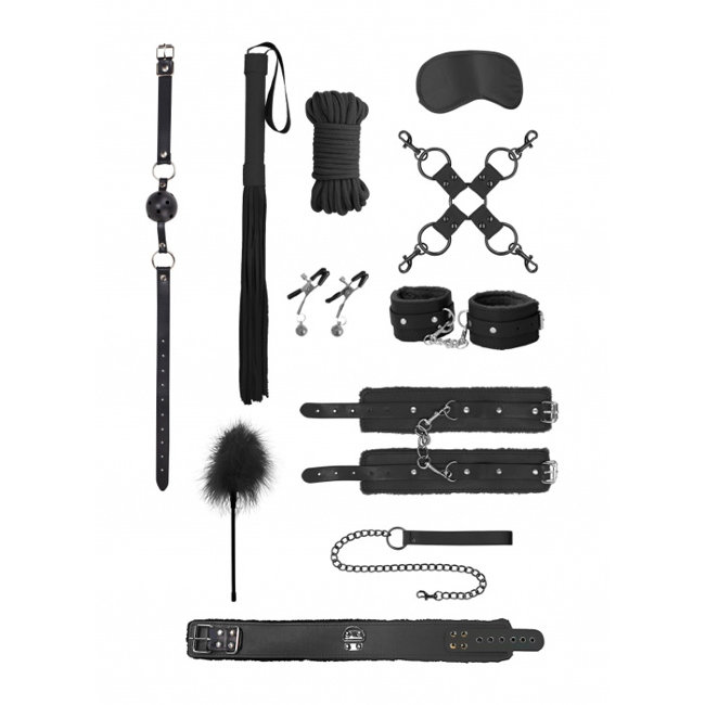 Большой набор для бондажа и садо мазо игр Большой набор для бондажа и садо мазо игр