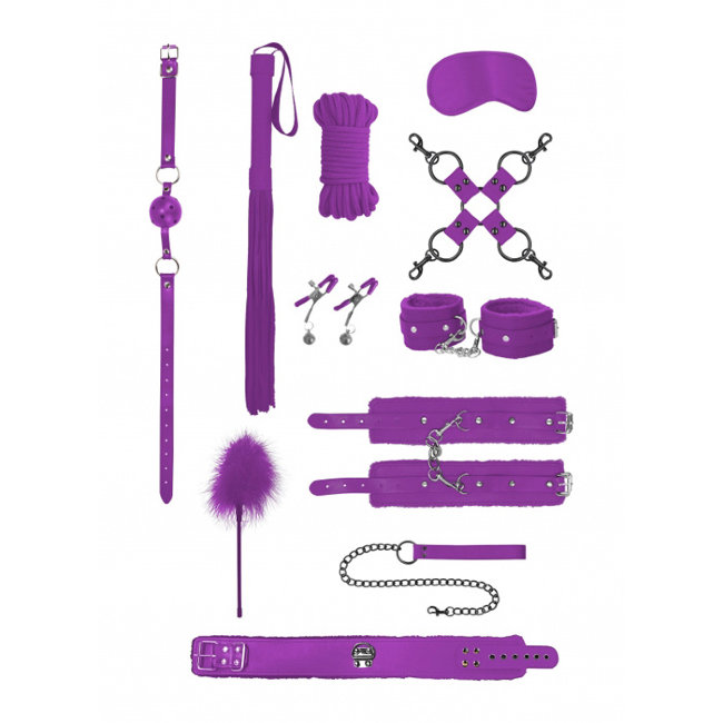 Большой набор для бондажа и садо мазо игр Большой набор для бондажа и садо мазо игр