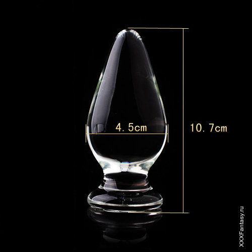 Анальная пробка из стекла Анальная пробка из стекла