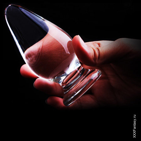 Стеклянная анальная пробка Стеклянная анальная пробка