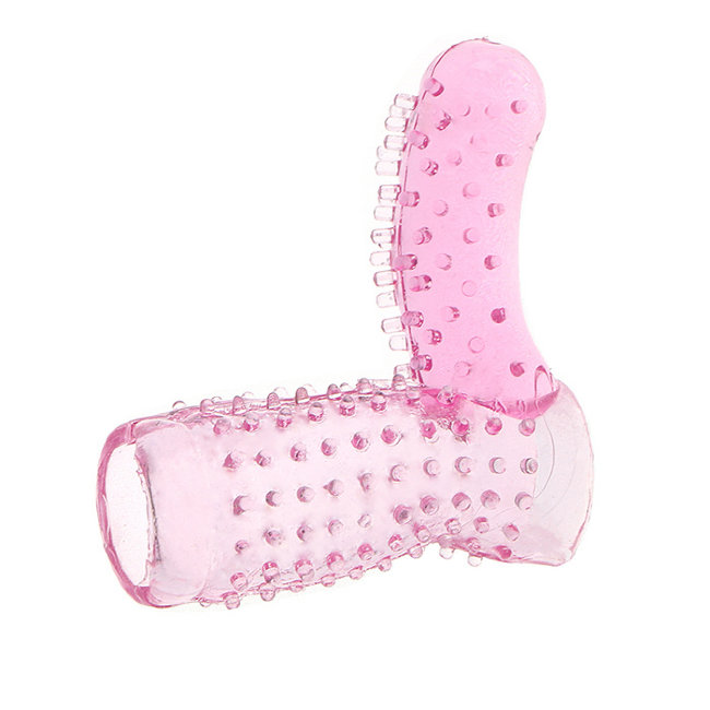 Насадка на член с отростком для стимуляции клитора Насадка на член с отростком для стимуляции клитора