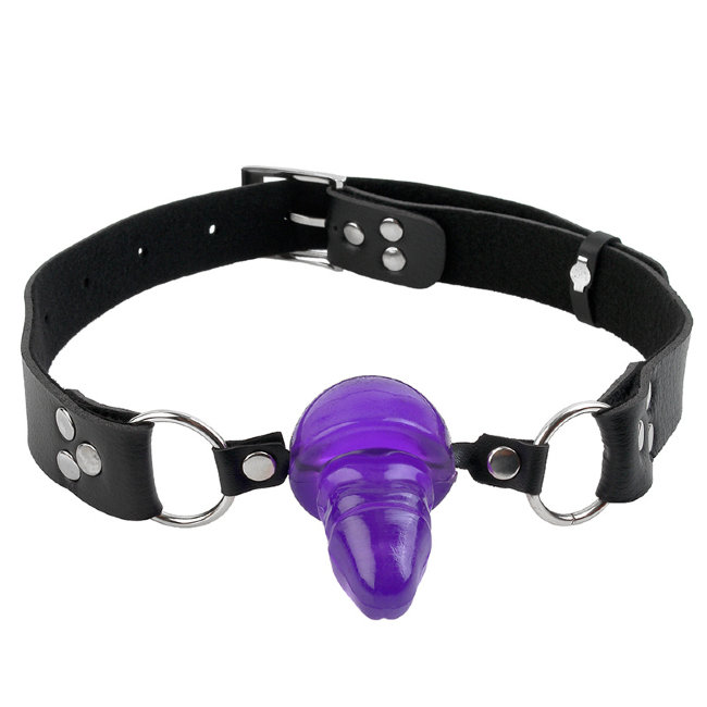 Кляп с замком и фаллосом Кляп с замком и фаллосом