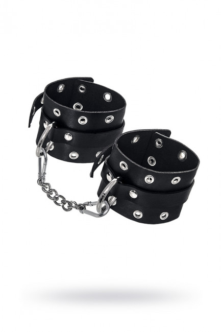 Наручники кожаные с люверсами
