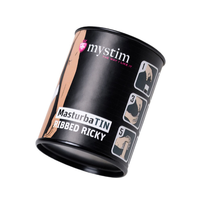 Компактный мастурбатор с ребристым рельефом Компактный мастурбатор с ребристым рельефом