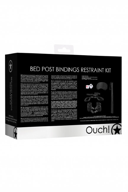 Набор для бондажа с плетью и кубиками