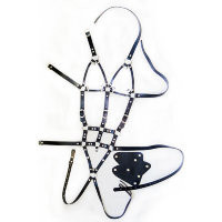 Кожаная женская сбруя "ЗЕНА" 