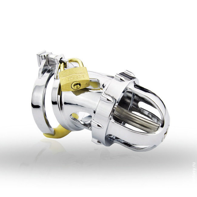 Стальной пояс верности с уретральным катетером Стальной пояс верности с уретральным катетером