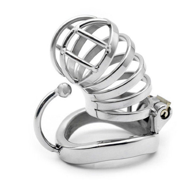 Мужской пояс верности с разграничителем Restriction