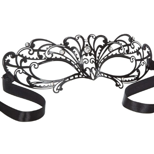 Маска из никеля с имитацией кристаллов Маска из никеля с имитацией кристаллов