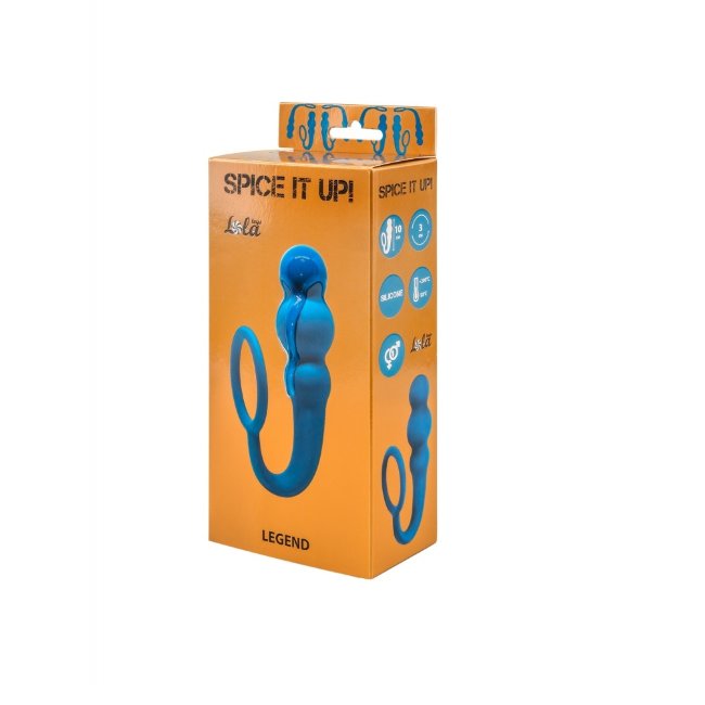 Анальный стимулятор с эрекционным кольцом