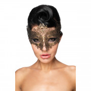 Карнавальная маска из золотого кружева Шедди