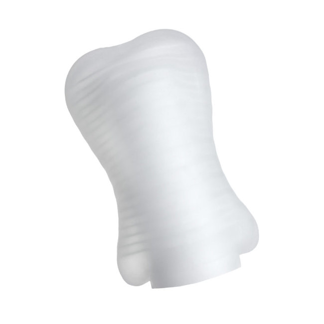 Дорожный мастурбатор с ребристой структурой Дорожный мастурбатор с ребристой структурой