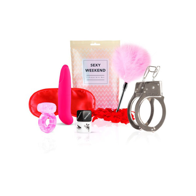 Секс набор с наручниками и вибратором