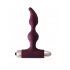 Анальная пробка с рельефом и вибрацией Анальная пробка с рельефом и вибрацией