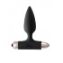 Анальная пробка со смещённым центром и вибрацией Анальная пробка со смещённым центром и вибрацией