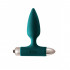 Анальная пробка со смещённым центром и вибрацией Анальная пробка со смещённым центром и вибрацией