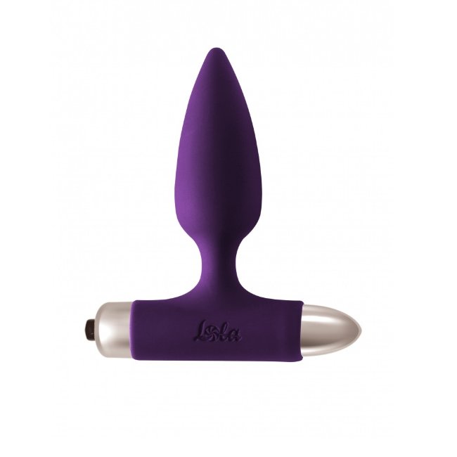 Анальная пробка со смещённым центром и вибрацией Анальная пробка со смещённым центром и вибрацией