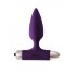 Анальная пробка со смещённым центром и вибрацией Анальная пробка со смещённым центром и вибрацией