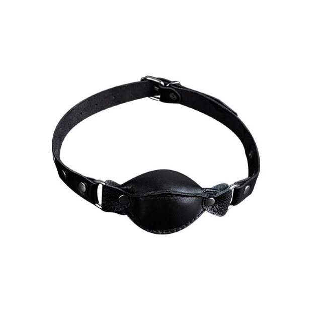 БДСМ кляп затычка из кожи