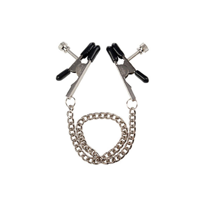 Зажимы на соски с цепочкой Зажимы на соски с цепочкой