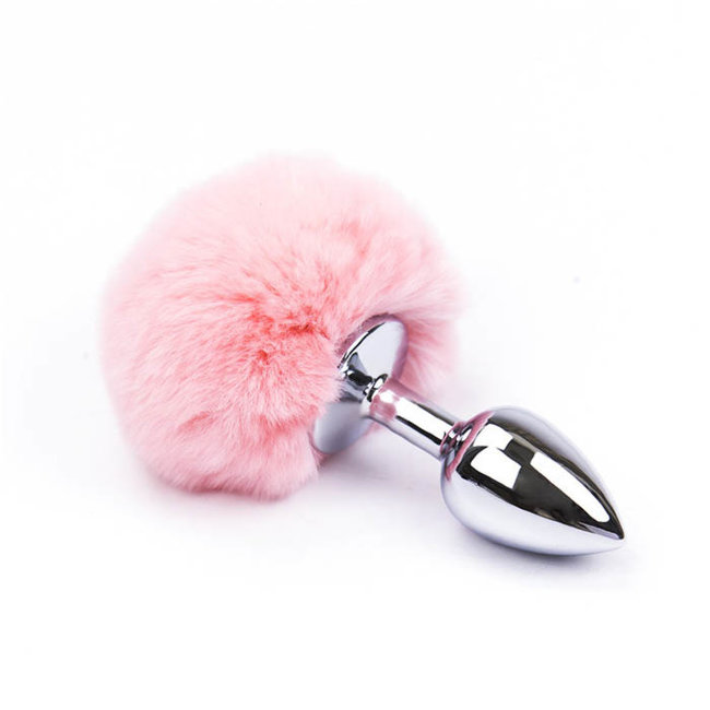 Анальная пробка с заячьим хвостиком Анальная пробка с заячьим хвостиком