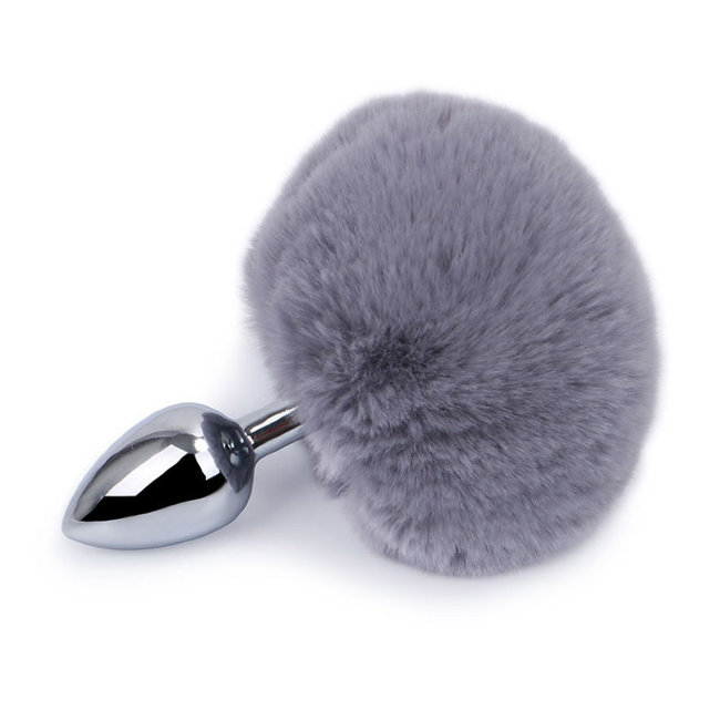 Анальная пробка с заячьим хвостиком Анальная пробка с заячьим хвостиком