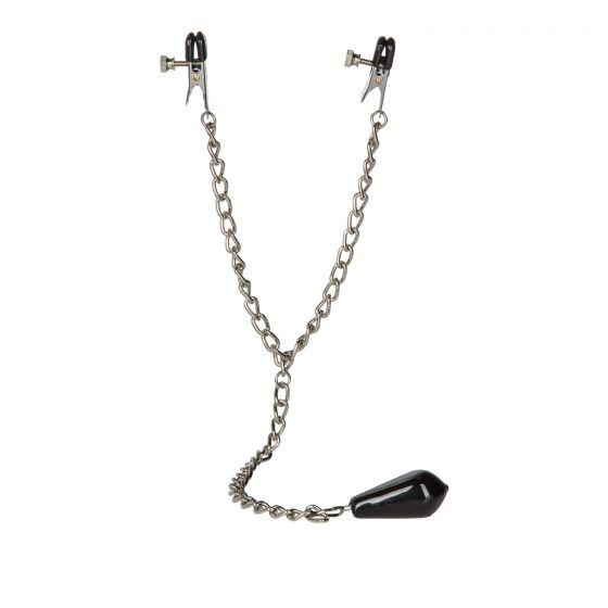 Зажимы на грудь с цепью и утяжелителем