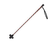 Плетеный стек из натуральной кожи