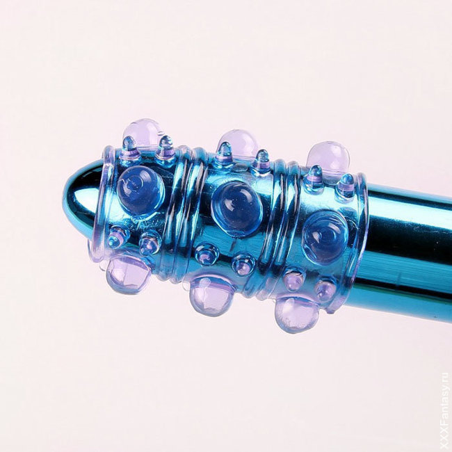 Секс насадка с шариками на пенис Секс насадка с шариками на пенис