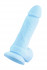 Цветной силиконовый фаллоимитатор на присоске