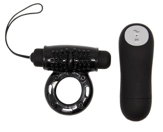 Вибро кольцо эрекционное с пультом управления