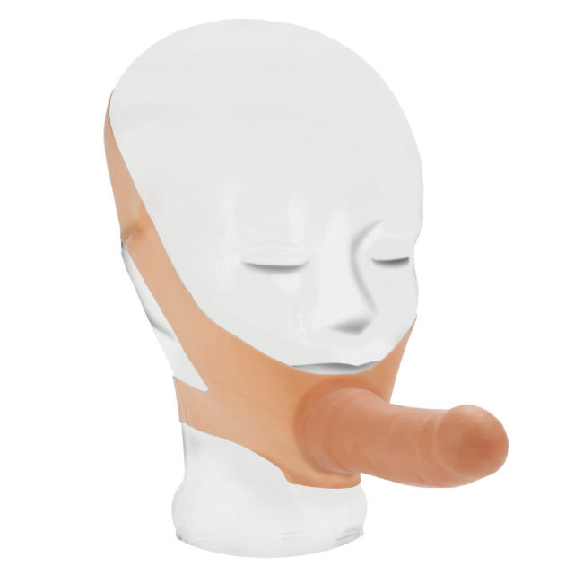 Фаллос-страпон на голову