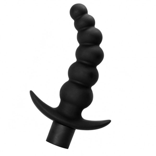 Рельефная анальная елочка с вибрацией