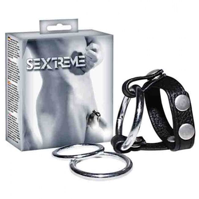 Подхват на мошонку с 3мя съемными кольцами