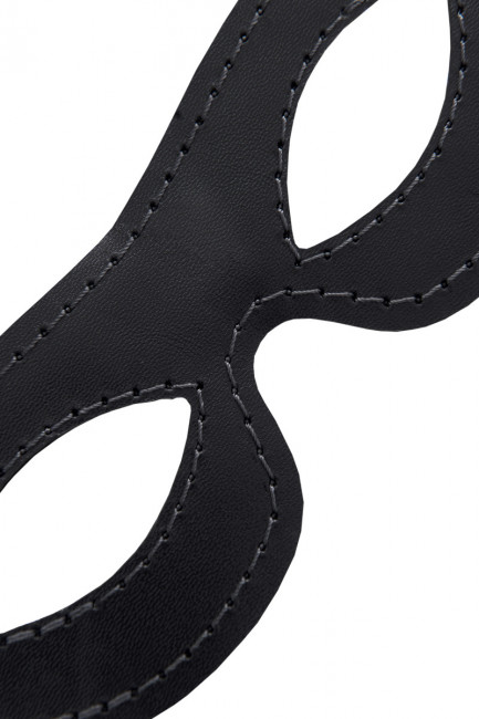 Кожаная маска открытая