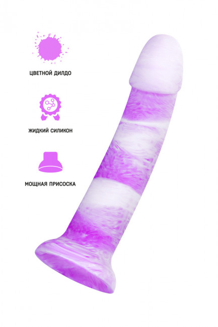 Силиконовый фаллоимитатор с мощной присоской
