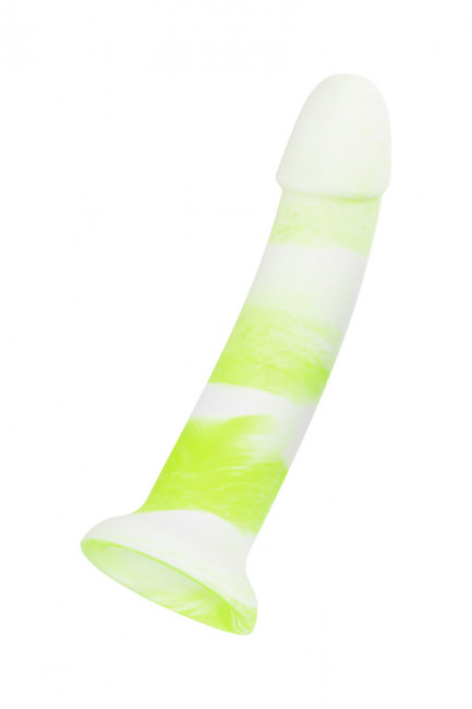 Силиконовый фаллоимитатор с мощной присоской