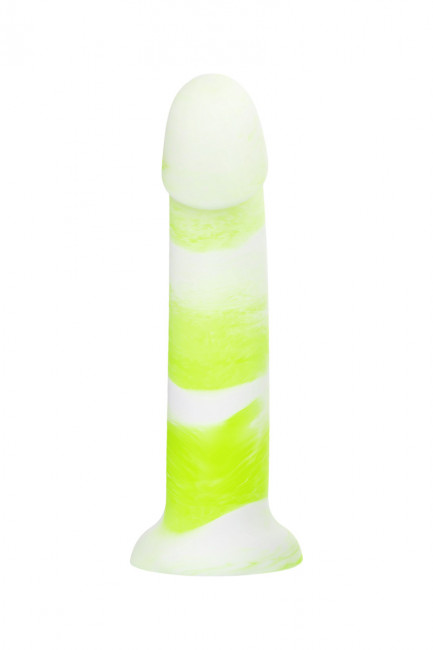 Силиконовый фаллоимитатор с мощной присоской