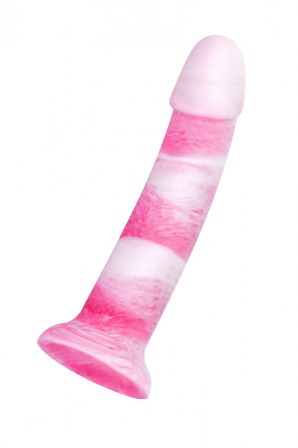 Силиконовый фаллоимитатор с мощной присоской