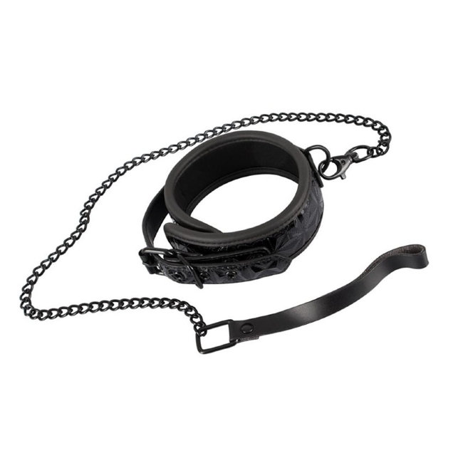 Ошейник с поводком-цепочкой Ошейник с поводком-цепочкой